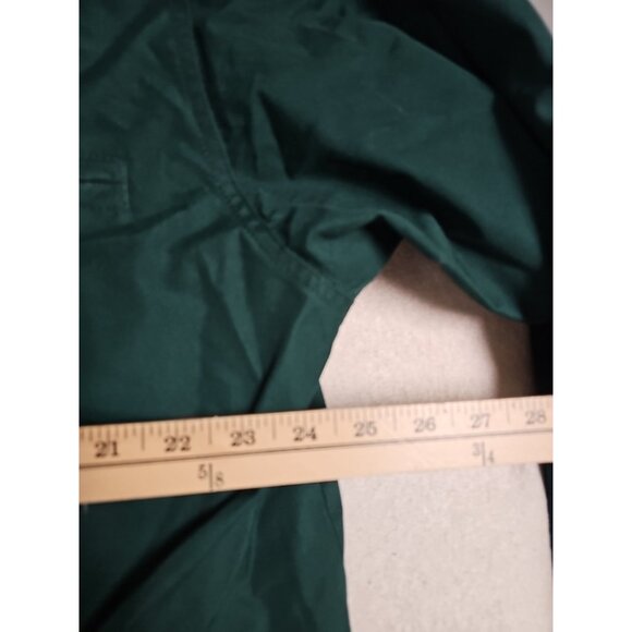 Eddie Bauer Mountain Parka Sz XL Wool Lined Hooded Coat Jacket Hunter Green Vtg - Picture 2 of 11